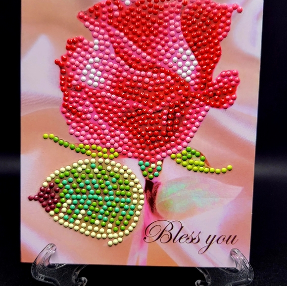 Bless You Rose Card - Picture 5 of 6